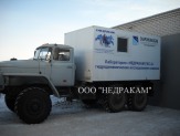 Подъемник каротажный для исследования нефтегазовых скважин на шасси Урал 43206