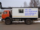 Подъемник исследования нефтегазовых скважин на шасси Камаз 4310