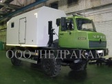 Геофизические подъемники на шасси Урал 4320
